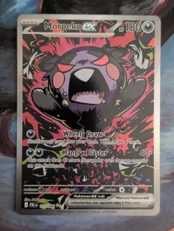Pokemon Morpeko ex 117/084 SIR Pitch Black Special Illustration Rare Pack Fresh - Image 1