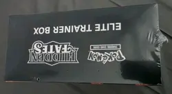 Pokemon TCG Hidden Fates Elite Trainer Box Sealed 2019 - Image 3
