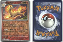 Rapidash 078/165 SV: Scarlet & Violet 151 Reverse Holofoil Pokemon (NM) - Image 2