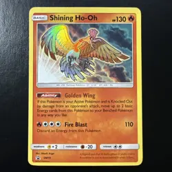 Shining Ho-Oh SM70 - Holo Promo - Sun & Moon - Lightly Played - Image 1