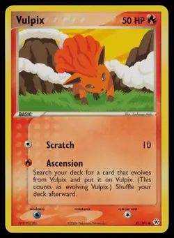 Vulpix 81/101 Common Hidden Legends Pokemon Lightly Played - Image 1