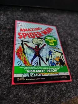 Peter Parker (0232) Foil Borderless Marvel's Spider-Man - Image 2