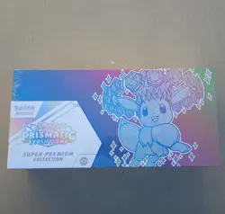 Small Tear Pokemon Prismatic Evolutions Super Premium Collection (SPC) SEALED - Image 1