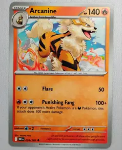 POKEMON The Pokemon Company Arcanine 028/182 Sv10: Destined Rivals Regular - Image 1