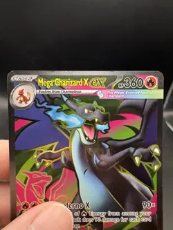 Pokemon Mega Charizard X EX 109/94 Phantasmal Flames LP - Image 2