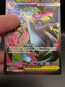 Pokemon Mega Charizard X EX 109/94 Phantasmal Flames LP - Image 3