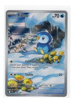 Piplup 098/094 Me02: Phantasmal Flames Holo Pokemon TCG NM - Image 1