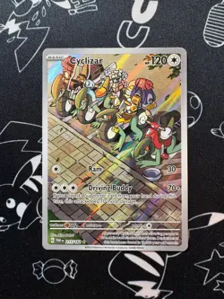 Cyclizar 215/182 Pokemon TCG Paradox Rift Illustration Rare English - Image 1
