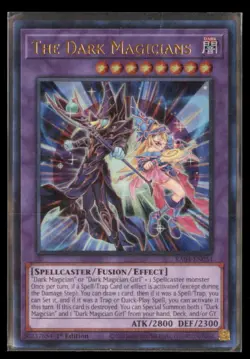 Yu Gi Oh The Dark Magicians Ultra Rare RA04 EN054 1st Edition Holo - Image 1