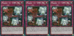 3x Maliss C GWC-06 | CRBR-EN023 | SR | 1st Ed | NM | YuGiOh - Image 1