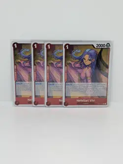 Nefeltari Vivi OP13-012 R x4 Playset | Carrying On His Will One Piece TCG NM Eng - Image 1