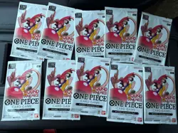One Piece x Round1 Promo 10 Random Sealed Packs Official USA Exclusive NEW - Image 1