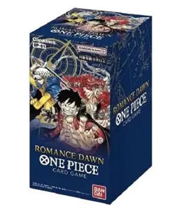 One Piece OP-01 Romance Dawn Japanese Sealed Booster Box - 24 Packs - Image 1
