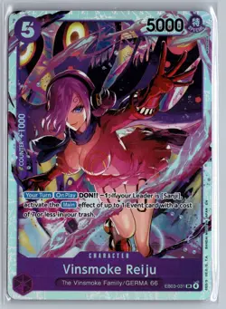 Vinsmoke Reiju EB03-031 Extra Booster: One Piece Heroines Edition Foil SR - Image 1
