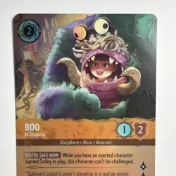 Boo In Disguise 209/204 Epic Holo Attack of the Vine! Disney Lorcana TCG NM - Image 3
