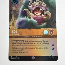 Boo In Disguise 209/204 Epic Holo Attack of the Vine! Disney Lorcana TCG NM - Image 4