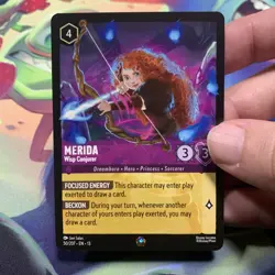 Merida Wisp Conjurer 50/207 Legendary Disney Lorcana Attack of the Vine - Image 1