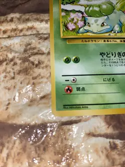 Bulbasaur 1996 Vintage Pokemon Card Game Japanese Pocket Monster 001 - Image 5
