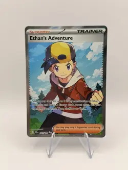 Pokemon TCG Ethan’s Adventure 221/182 Destined Rivals Card Near Mint - Image 1
