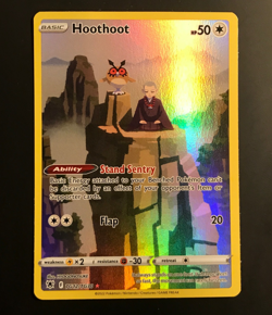 HOOTHOOT TG12/TG30 - Pokemon Astral Radiance Sword & Shield Holo Rare Card NM - Image 1