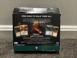 MTG Lord of the Rings: Tales of Middle Earth Commander Deck: The Hosts of Mordor 195166205052 - Image 2