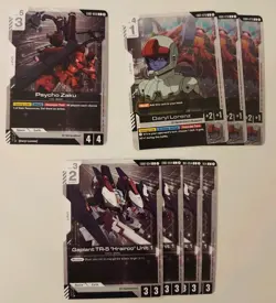 Gundam TCG Eternal Nexus EB01-002 Custom Bundle 8 Cards - Image 1