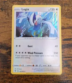 Lugia 132/185 Holo Bleed Error Card Rare Vivid Voltage Pokemon Near Mint - Image 4