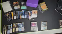 MTG Commander Bundle! 2 Commanders 235 Cards + Sleeves + Deck box + command tray - Image 4