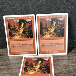 Earthquake 7th Edition MTG Magic the Gathering Card 3 - Image 3