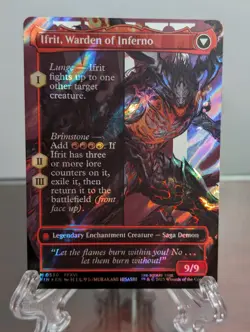 MTG English Clive, Ifrit's Dominant (Borderless) (Surge Foil) (0530) - NM - Image 2