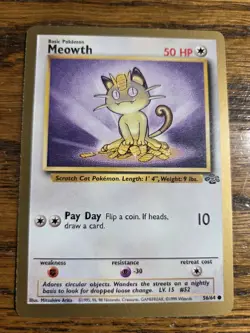 4-Pokemon Cards Meowth,Brocks Vulpix,Scyther & Wartortle In Good Shape - Image 4