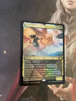 MtG Drana and Linvala - NM Foil Showcase - March of the Machine - Image 1
