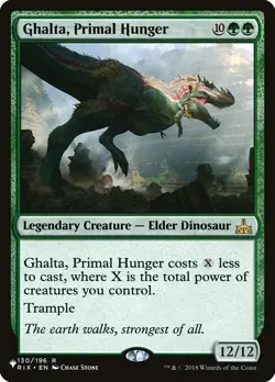 MTG GHALTA, PRIMAL HUNGER EXC - GHALTA, FAME PRIMORDIALE - TLI - MAGIC - Image 1