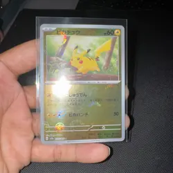 Pokemon TCG Japanese 151 Pikachu 025/165 Reverse Holo - Image 4