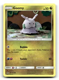 Asoko Ito Goomy 94/145 Common Guardians Rising Pokemon NM - Image 1