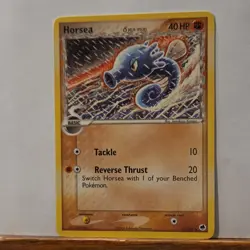 Pokemon TCG Horsea 31/101 Dragon Frontiers Reverse Holo 2006 NM - Image 1