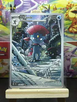 Pokemon Card Weavile 228/217 Ascended Heroes Illustration Rare Near Mint - Image 1
