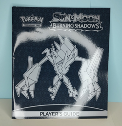 Used Burning Shadows Players Guide - Sun & Moon Pokemon ETB Booklet - Image 1