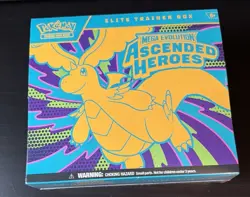Pokemon TCG: Ascended Heroes Pokemon Elite Trainer Box (ETB) - Image 1
