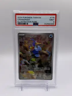 2024 Pokemon Twilight Masquerade Cramorant #176/167 PSA 9 - Image 1