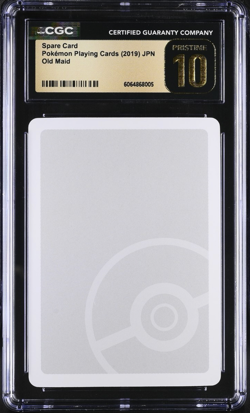 2019 Pokemon Playing Cards Japanese Spare Card # CGC Pristine 10 GOLD - Image 1