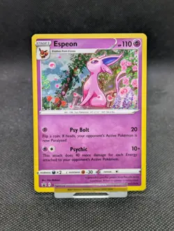 Espeon SWSH174 Holo Promo Sword & Shield Promo Pokemon LP-NM - Image 1