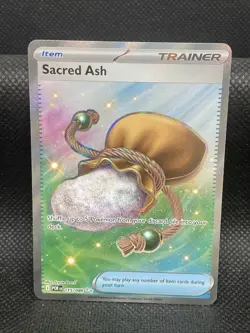 Sacred Ash 115/088 Ultra Rare Perfect Order Pokemon Holo Near Mint - Image 1