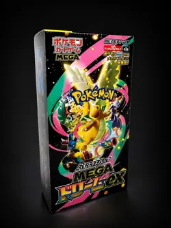 Pokemon Japanese Mega Dream ex Booster Box Sealed New Authentic M2a - Image 1