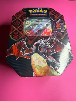 Pokemon TCG Scarlet & Violet Paldean Fates Shiny Charizard ex Tin ENG 10 - Image 5