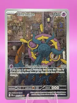 Pokemon TCG Pitch Black - Dhelmise Illustration Rare 091/084! Near Mint FRESH! - Image 1