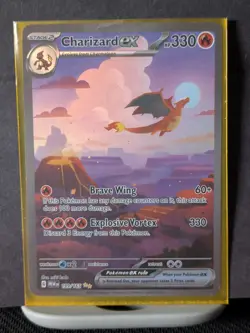 Pokemon Charizard ex 199/165 Sv: Scarlet & Violet 151 Holo - Image 1