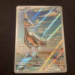 Pokemon Skarmory 209/191 Surging Sparks Illustration Rare Full Art Holo - Image 1