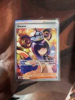 Gwynn 119/084 Pokemon Pitch Black SIR Special Illustration Rare Full Art NM - Image 1
