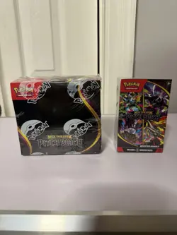 Pokemon Mega Evolution Pitch Black Booster Box Factory Sealed - Image 1